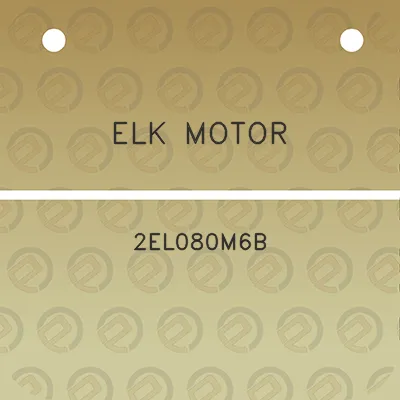 elk-motor-2el080m6b