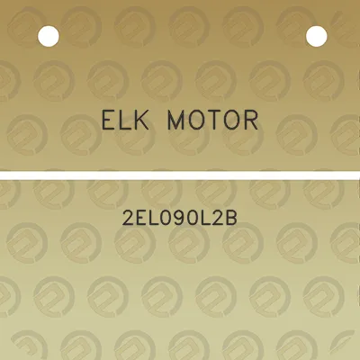 elk-motor-2el090l2b