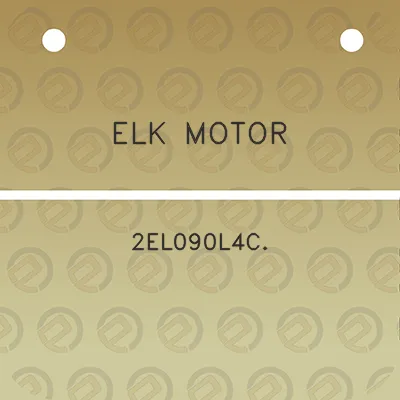 elk-motor-2el090l4c