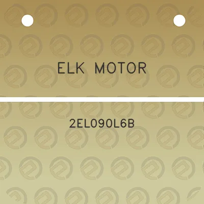 elk-motor-2el090l6b