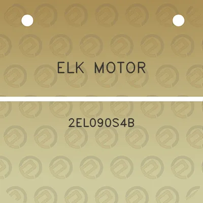 elk-motor-2el090s4b