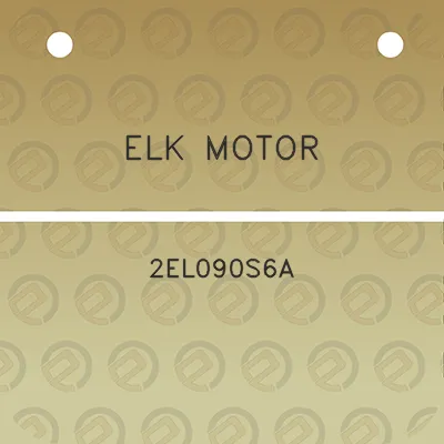 elk-motor-2el090s6a