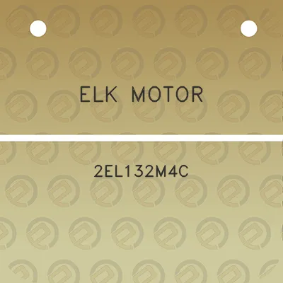 elk-motor-2el132m4c