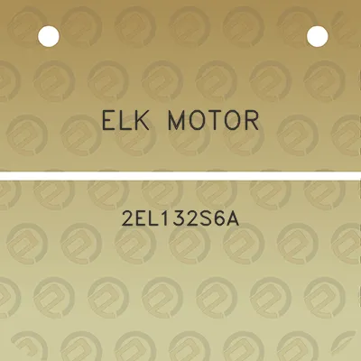 elk-motor-2el132s6a