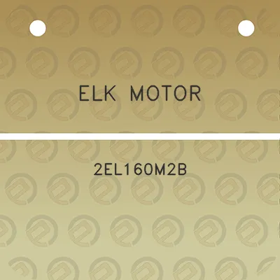 elk-motor-2el160m2b