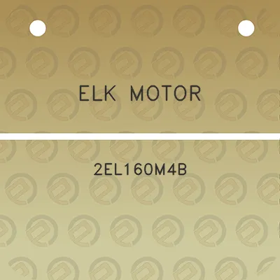 elk-motor-2el160m4b