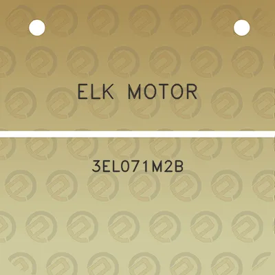 elk-motor-3el071m2b