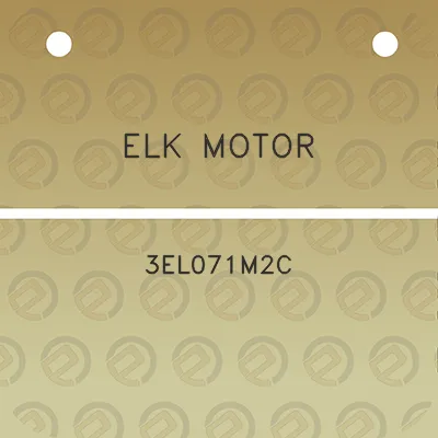 elk-motor-3el071m2c