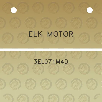 elk-motor-3el071m4d