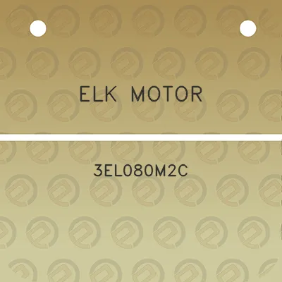 elk-motor-3el080m2c