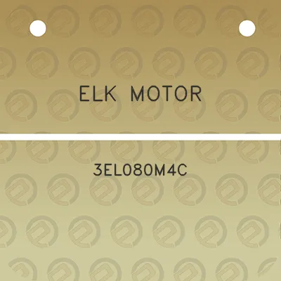 elk-motor-3el080m4c