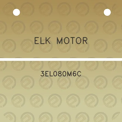 elk-motor-3el080m6c