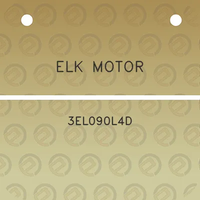 elk-motor-3el090l4d