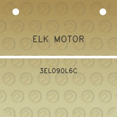 elk-motor-3el090l6c