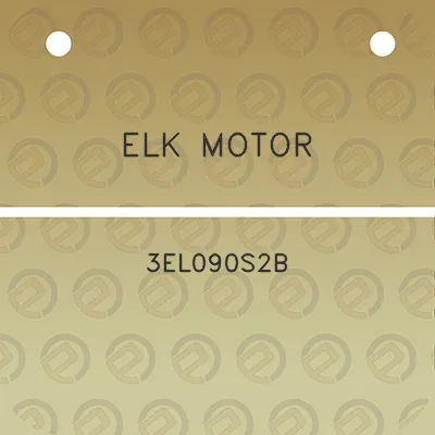 elk-motor-3el090s2b