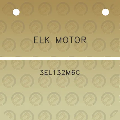 elk-motor-3el132m6c