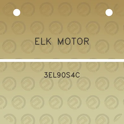 elk-motor-3el90s4c