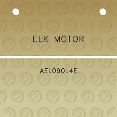 elk-motor-ael090l4e