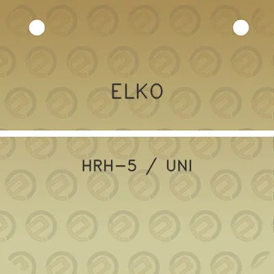 elko-hrh-5-uni