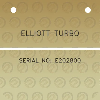 elliott-turbo-serial-no-e202800