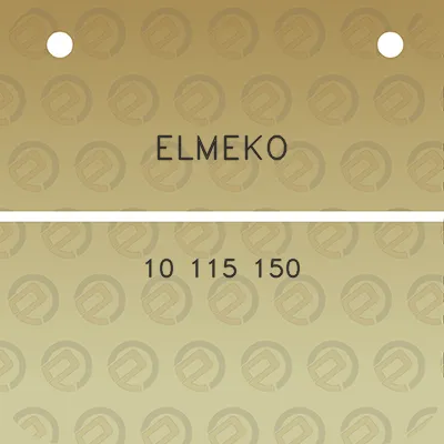 elmeko-10-115-150