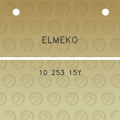 elmeko-10-253-15y