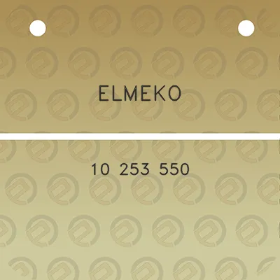 elmeko-10-253-550