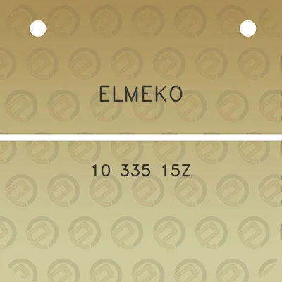 elmeko-10-335-15z