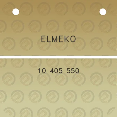 elmeko-10-405-550