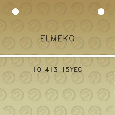 elmeko-10-413-15yec