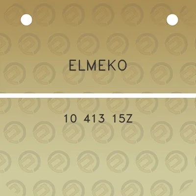 elmeko-10-413-15z