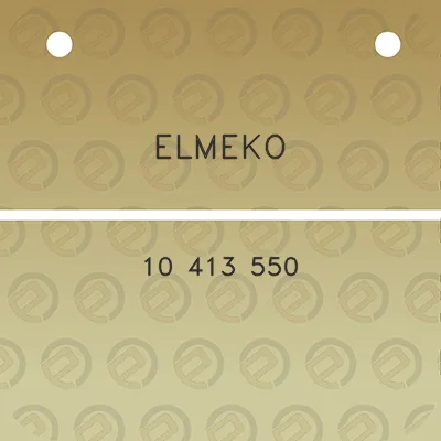 elmeko-10-413-550