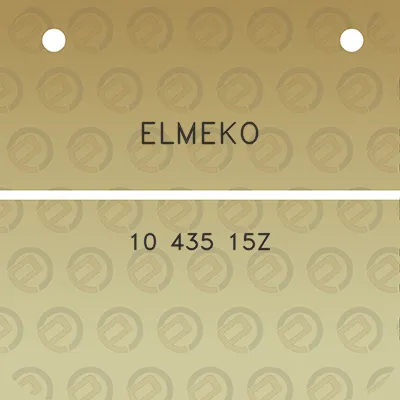 elmeko-10-435-15z