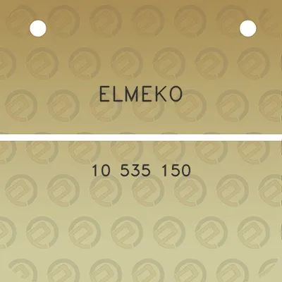 elmeko-10-535-150