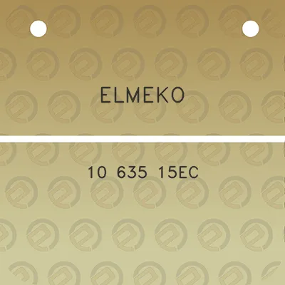 elmeko-10-635-15ec