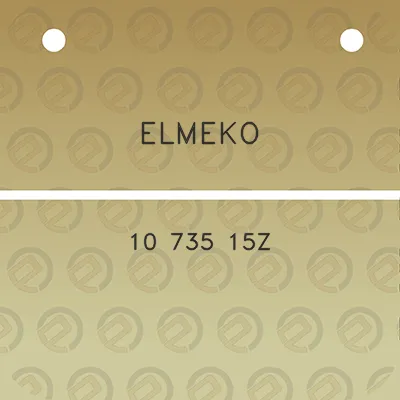 elmeko-10-735-15z