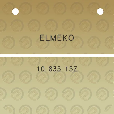 elmeko-10-835-15z