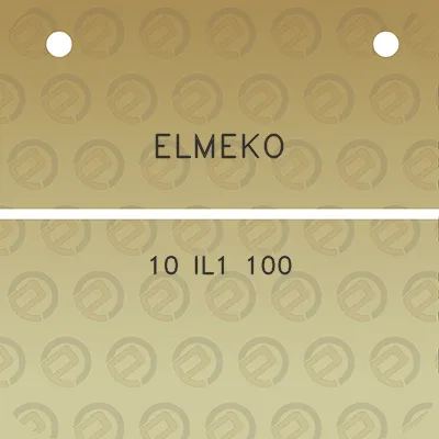 elmeko-10-il1-100