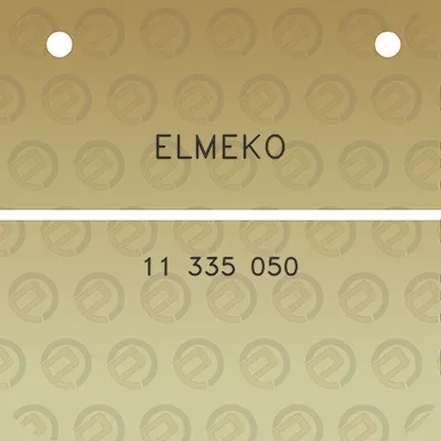 elmeko-11-335-050