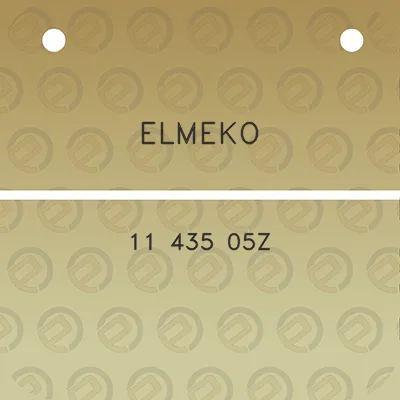 elmeko-11-435-05z