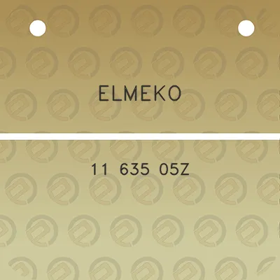 elmeko-11-635-05z