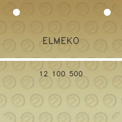 elmeko-12-100-500