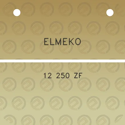 elmeko-12-250-zf