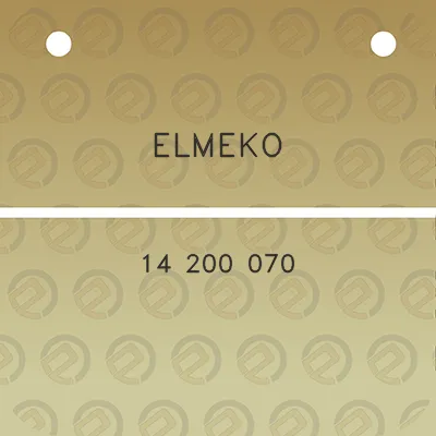 elmeko-14-200-070