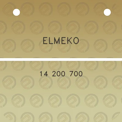 elmeko-14-200-700