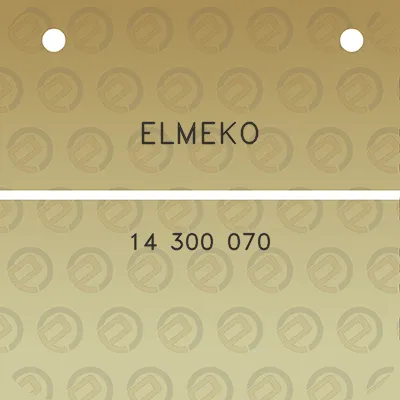 elmeko-14-300-070