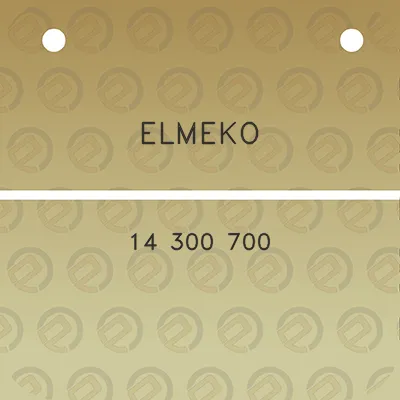 elmeko-14-300-700