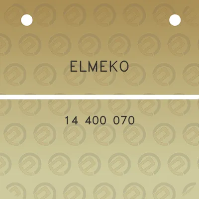 elmeko-14-400-070