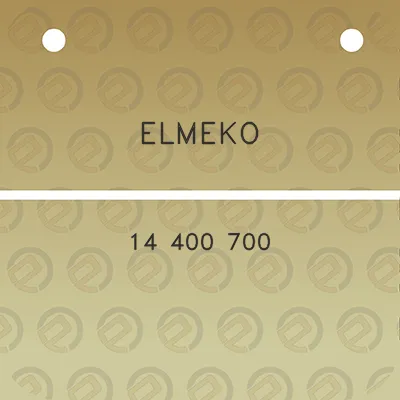 elmeko-14-400-700