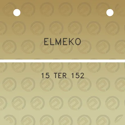 elmeko-15-ter-152